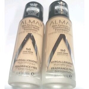 ALMay Skin Perfecting Comfortable Matte Foundation Hyper Allergenic...2 Pack